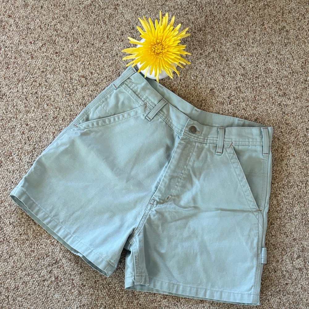 Denimist carpenter shorts.